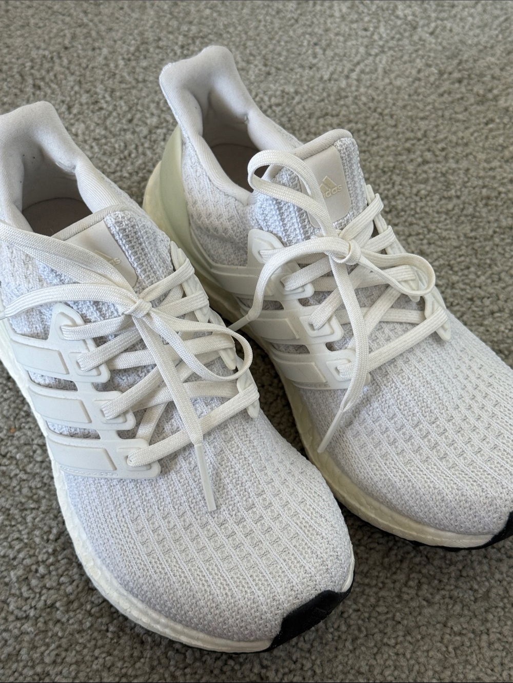adidas White Ultraboost Sneakers - Women’s size 6